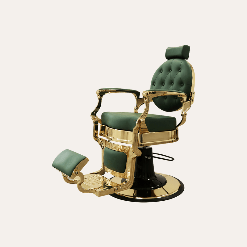 Toronto Gold Barber Chair - Keller International 