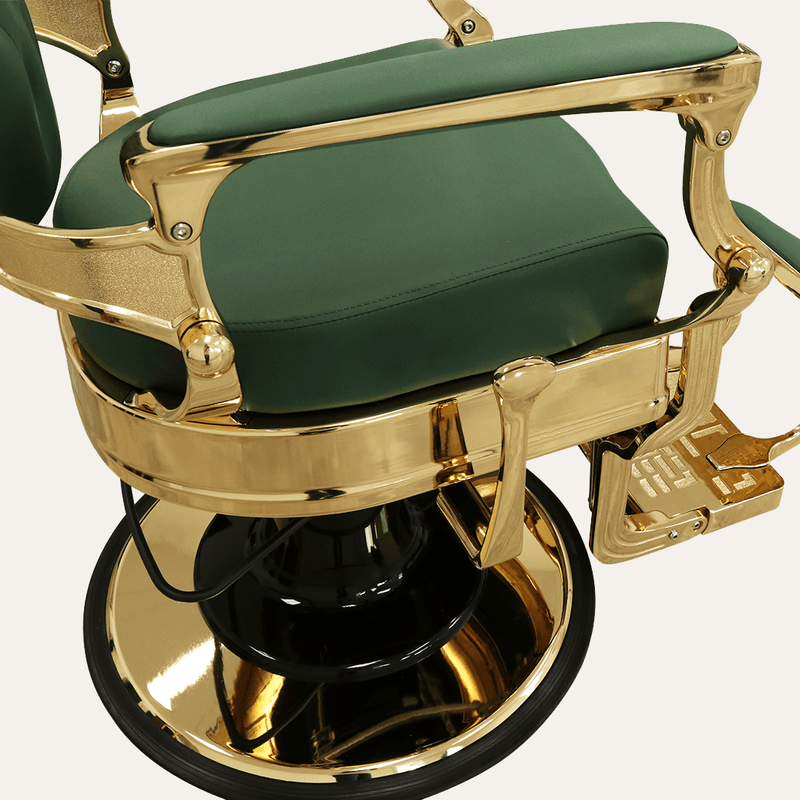 Toronto Gold Barber Chair - Keller International 