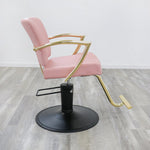 Manhattan Gold Salon Chair by Keller