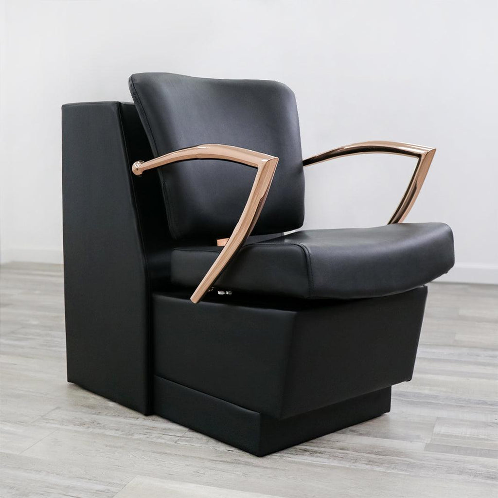 Manhattan Rose Gold Dryer Chair - Keller International 