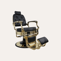Knockout Gold Barber Chair - Keller International 
