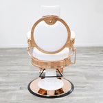 Toronto Rose Gold Barber Chair By Keller International