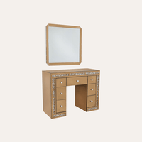 Rose Gold Nova Salon Station and Mirror - Keller International 