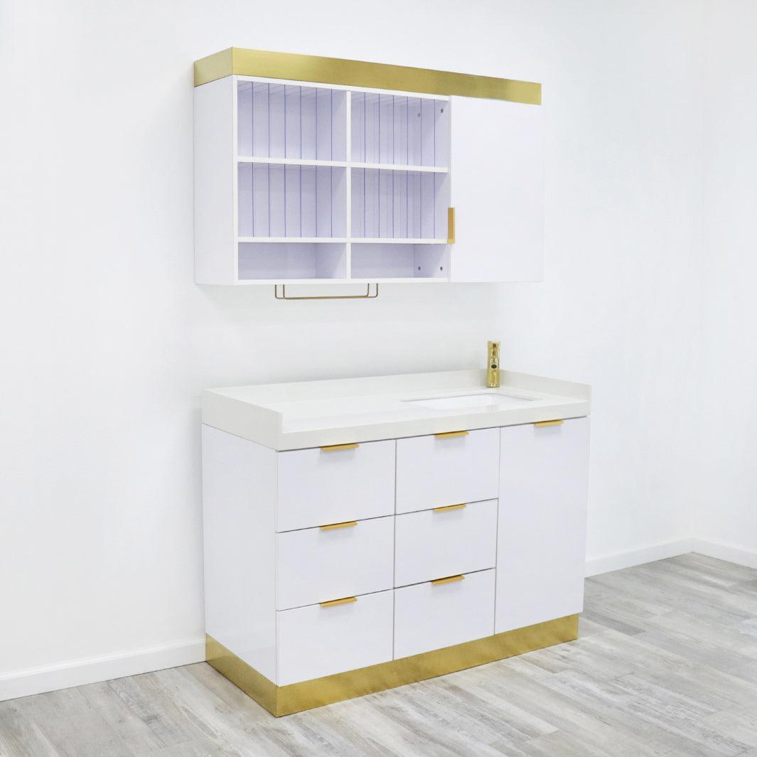 Ava Salon Color Bar and Wash Sink by Keller International
