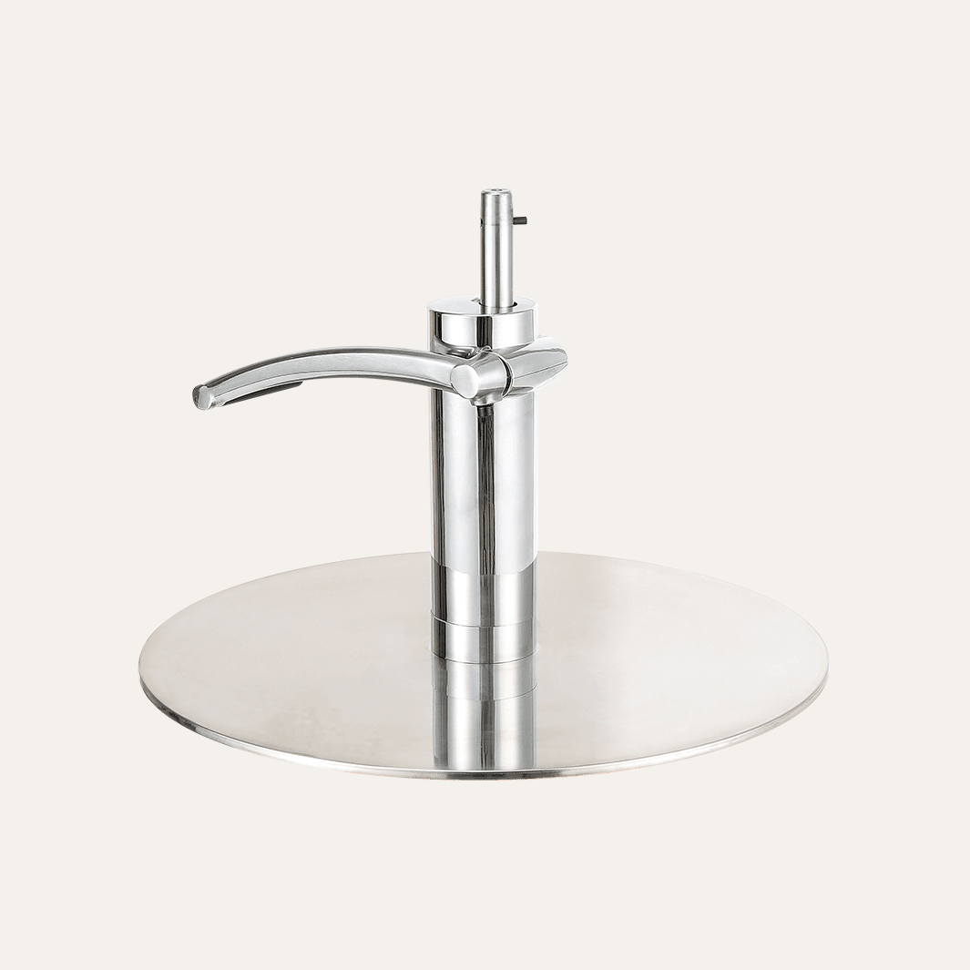 A58 Stainless Circle Base + Pump - Keller International 