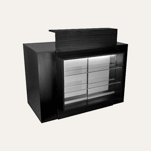 Expandable Reception Desk - Keller International 