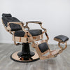 Knockout Rose Gold Barber Chair by Keller International