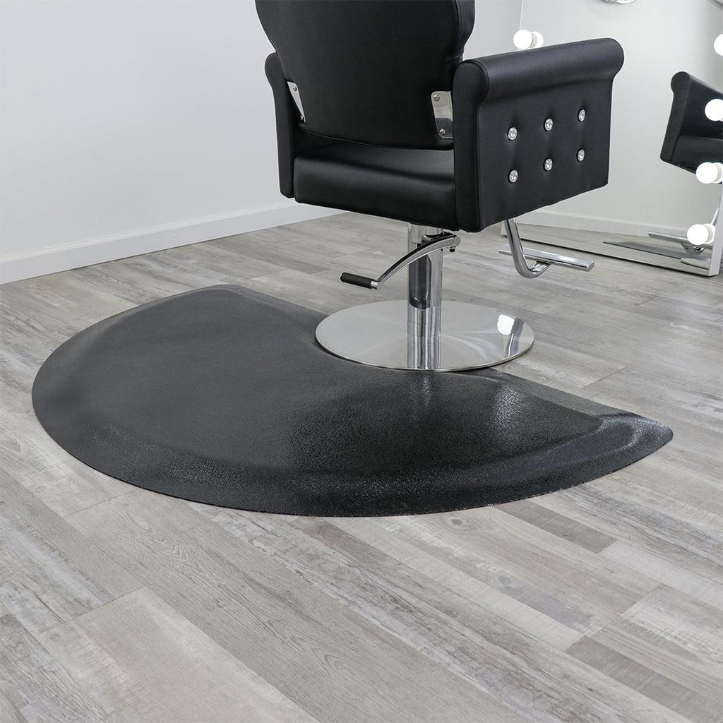 Rhino Hide Semi-Circle Salon Mat - Keller International 