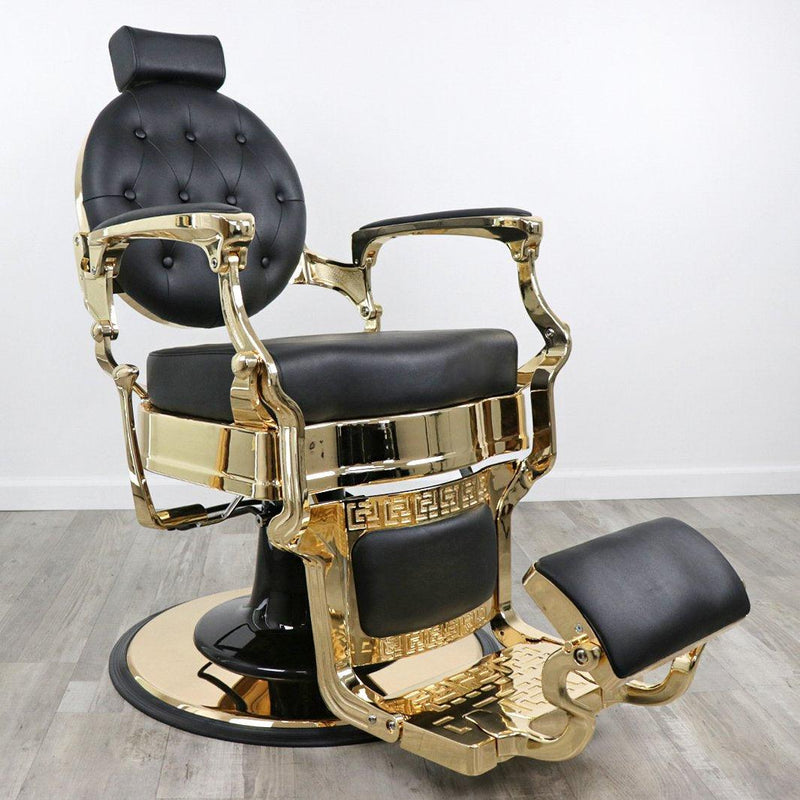 Toronto Gold Barber Chair by Keller International